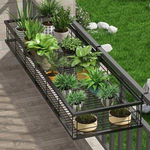 화분걸이대 베란다 발코니 난간 스텐 선반대 둥근모서리 베란다화분걸이대 화분랙 미세먼지