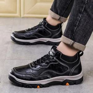 Rly 남성 타이어 밑창 운동화 여름 겨울 트레킹화 워