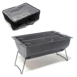 숯불 바베큐(중) 그릴 숯불 화로대 스탠드 불판