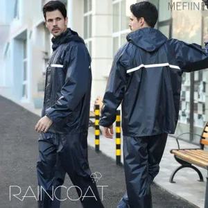 고급우비 /투피스우의 상의하의 세트 배달 등산 낚시조끼 현장 작업복 우의 비옷 레인코트 등산우비 판초