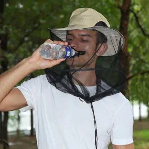 남여공용 낚시모자 2종류 작업복 캡 벌초 햇빛가리개 양봉모자