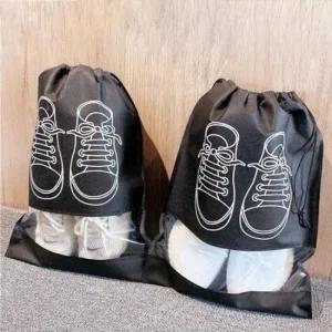 2개 여행용 일회용 신발파우치 주머니 5P LM0343 벨트착용ok