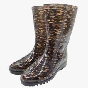 여자 플라워 반장화 240mm 갯바위장화 작업장화 작업용장화