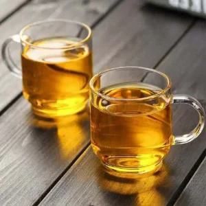 로하티 더퓨어 내열유리 찻잔 6p세트 투명 홍차잔