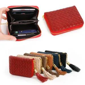 심플태슬 메쉬 여성지갑 여자 반지갑 장지갑 중지갑 월렛 카드