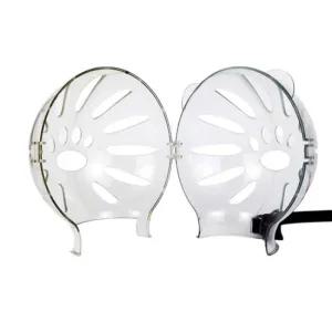 고양이 투명볼 우주인 헬멧 S 소형 투명입마개 냥이입마개 물림방지 입질방지 투명페이스커버