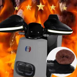 방한장갑 발광형 겨울필수 한파 오토바이 자전거 핸들커버 토시