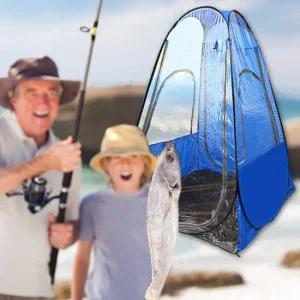 중형 원터치 방풍 낚시텐트 캠핑 야외 낚시용텐트 바람막이