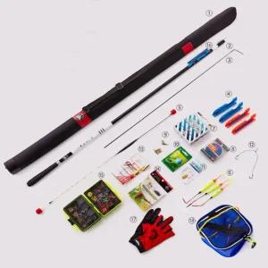 피싱토피아_ 4계절 다목적 전천후 민장대 낚시세트(18종,총270pcs)