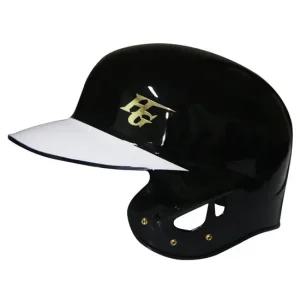 [하이골드] HL235UBPBH025 우타자 외귀 유광 헬멧 (블랙/화이트)