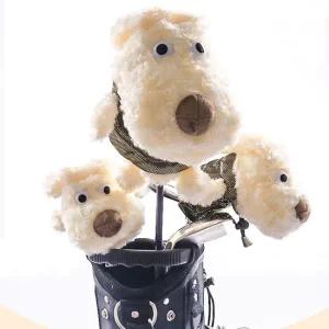 강아지인형 유틸리티 골프커버 골프채커버