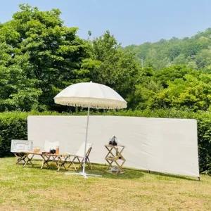 윈드 스크린 캠핑 텐트 가림막 사이드월 사생활보호