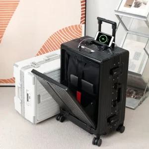 제커 프론트 캐리어 20인치 6222 컵홀더 USB충전 거치