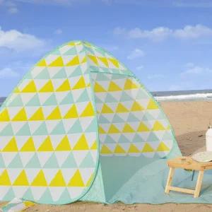 알뜨리 피크닉 원터치 텐트 파크민트 대형 그늘막 캠핑 자동