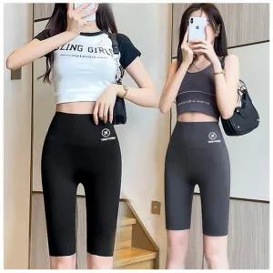 하이웨스트 5부레깅스 반바지 숏 레깅스 타이즈 여름 쿨레깅스