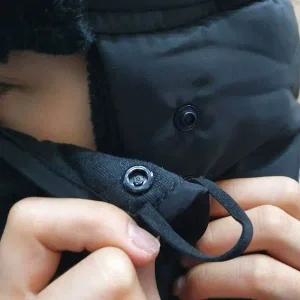 P1 러시아 방한모 군밤모자 블랙 (WC5B259)