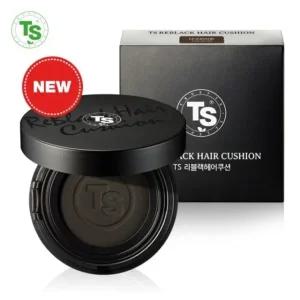TS리블랙헤어쿠션 14g_ 네추럴블랙 두피 쿠션 효과 다크브라운 모발 헤어 워터프루 흑채 염색 ts