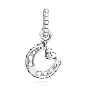 [판도라][판도라 PANDORA] 799157C01 굿 럭 홀스슈 펜던트 겸 댕글 실버 참
