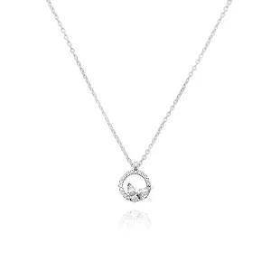 [판도라] 목걸이 392620C01 스파클링 허바리움 서클 클러스터 실버 여성목걸이