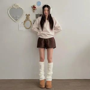 /라이니 자체제작 코듀로이 기모 숏팬츠 mb-8066c