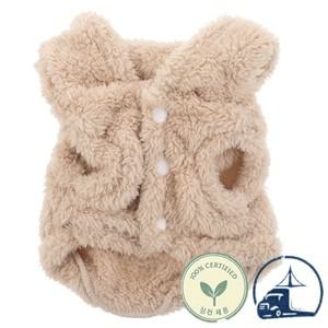 작은 동물을 위한  후드티  겨울옷개 고양이 부드럽고 편안한 가벼운 착용하기 쉬운