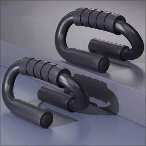 푸쉬업 운동기구 팔굽혀펴기 S자형 푸시업바 홈트바