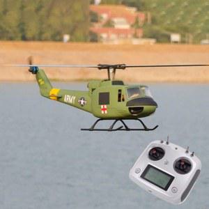 헬리콥터 UH1 RC 모터 비행 UH12 성인용 H1 스케일 전기 퍼즐