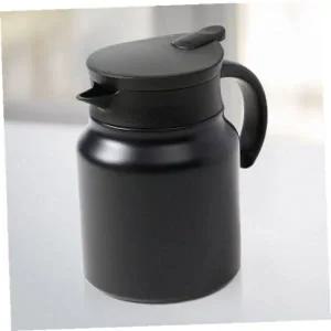 보온보냉주전자 티웨어 이중진공 보온주전자(900ml) (블랙) 차포트