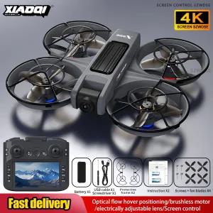 X226 RC 드론 4K 전문가용 HD 듀얼 카메라 5G WIFI 브러시리스 모터 FPV 쿼드콥터 접이식 항공 촬영 드론