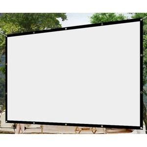 대형 빔프로젝터 스크린천 야외 캠핑 화면 100인치