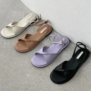 스트랩샌들 샌들 힐 여자끈샌들 끈샌들 슬리퍼 웨지 (WE8349B)