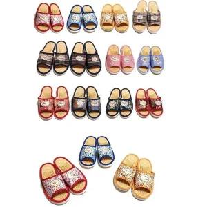 고품질 남녀공용 지압슬리퍼 사무실 거실실내화 랜덤발송 (WFFXLKQ)