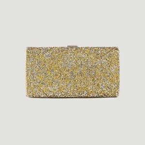 여성 비즈 클러치백 사각 핸드백 반짝이 손가방 (WFG31KK)