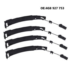 4개 외부 자동차 도어 핸들 손잡이 센서 핀 스위치 아우디 호환 A4 A5 A6 A7 A8 Q5 4G8 927 753 8927753