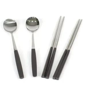 정갈한 한식 상차림용 보은진공숟가락(삼각) (WE95D3E)