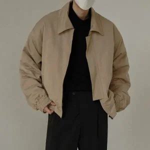 고품질 남성 오버핏 캐주얼 재킷 블루종 데일리 점퍼 (WFFXYKB)