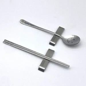 국산 스텐 수저세트 펀펀 숟가락 수저 젓가락 1벌 (WE97827)