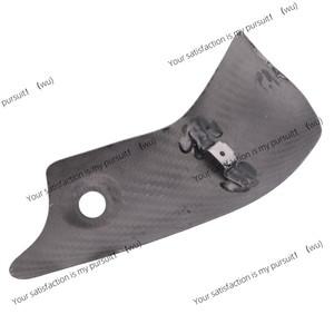 바이크 오토바이 배기 시스템 중간 카본 파이버 연결 파이프 열 차단 커버 가드 X-Adv750 Adv 750용