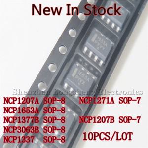 10 개/몫 NCP1207A NCP1653A NCP3063B SOP-8 SMD LCD 칩 IC