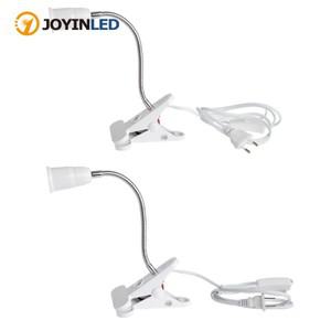 360도  책상 램프 EU/US 플러그 홀더 E27 기본 라이트 소켓 On Off 스위치 전구