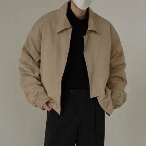 남성 오버핏 캐주얼 재킷 블루종 데일리 점퍼 (WFFXYKB)