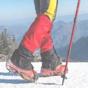 겨울스포츠 등산 아웃도어 밴딩 롱 스패츠 스노우커버 (WFFY3BL)