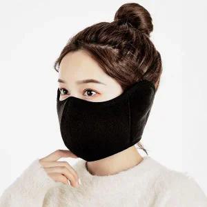 [콩심팥심]라이딩 오토바이 러닝 방한마스크 배달 귀마개 마스크 운동마스크