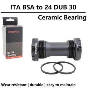ITA24 DUB 30 BSA24 세라믹 베어링 하단 브래킷 ITA70 MTB 도로 자전거 외부 베어링 BB 도구 24mm BB 22mm