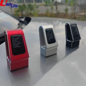 푸조 호환 408 시트로엥 C5X 2021 자동차 기어 시프트 노브 인테리어 헤드 장식 프레임 악세사리