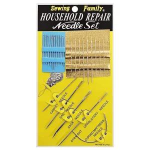 수선 바늘 26P세트 커브바늘 제봉 수예 홈질 돗바늘