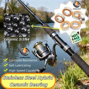 1개 SMR105 RS CB 5x10x4 mm 볼 베어링 ABEC-7 스테인리스 스틸 하이브리드 세라믹 무윤활  회전