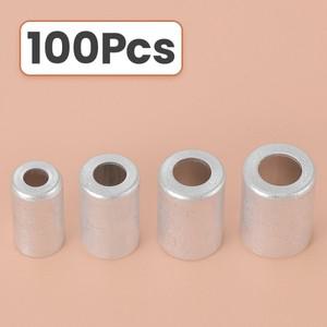 25 세트 R134A 자동차 에어컨 압착 페룰 조인트 A/C 호스 피팅 알루미늄 캡 HLJ-042