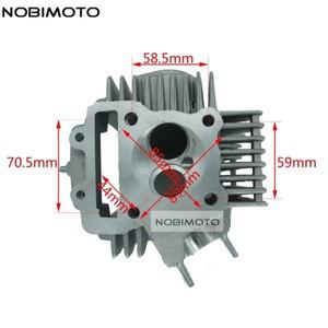 바이크 오토바이 부품 YX160 Yinxiang 160cc 감압 오일 쿨링 실린더 헤드 (수평 엔진용)