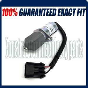 밥캣 773 763 753 751 743 643 S150 6681513 호환  연료 차단 솔레노이드 12V